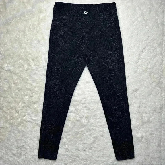 Tuff Athletics Leggings Black & Grey Size Medium - Picture 12 of 16